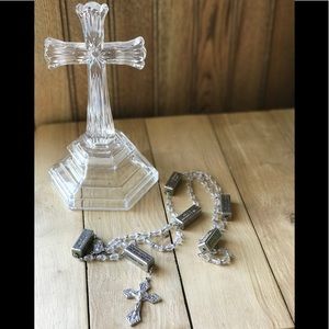 Catholic Cross & Rosary Bundle Deal Easter Prayer